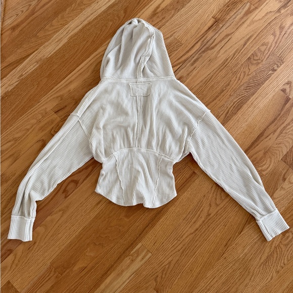 Free people thermal hoodie corset style we the free - Picture 3 of 3